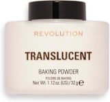 Revolution Beauty London, Loose Baking Powder, Prolongs Makeup Wear, Setting Tra