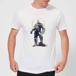 Marvel Avengers Infinity War Thanos Sketch T-Shirt - White - 5XL