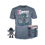 Marvel Venom Groot GITD EXC Pop and Tee Bundle - M