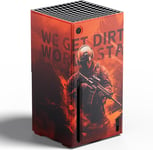 Wraps Coque De Protection Magnétique Pour Console Xbox Series X Call Of Duty Rouge