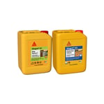 Sika - Pack Traitement et Protection Toiture gard-127 Stop Tout en 1 5L gard-223 Protecteur Toiture 5L