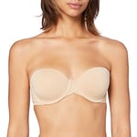 Calvin Klein Women's Lght Lined Strapless Pad, Beige (Bare 20N), NA (Manufacturer Size:0C32)