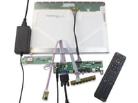 Panneau TV HDMI AV VGA USB LCD, carte de pilote, kit de carte de contrôleur pour moniteur (TL)(C1)/TLC2 1280X800 15.4 pouces