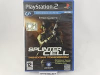 Tom DE CLANCY Splinter Cell Pandora Tomorrow PS2 Pal Eng Italien Neuf Scellé