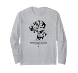 Proud Hanoverian Hound dad dog dad Hanoverian Hound dog Long Sleeve T-Shirt