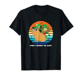 St Patricks Day Capybara Dont Worry Be Capy T-Shirt