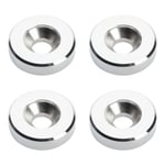 Sadowsky Stainless Steel Bushing Chrome 4 pcs, 15 x 4,5 x 4mm