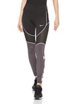 Nike Women W Nk All-In 7_8 Tght Sd Pants - Black/Thunder Grey/White, X-Large