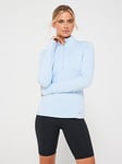 UNDER ARMOUR Womens Training Vanish Cold Weather 1/2 Zip - Blue, Blue, Size Xs, Women