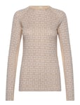 Rose Light Ls Sport Base Layer Tops Beige Kari Traa