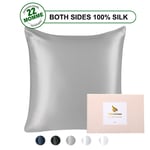 Silk Pillowcase for Hair Skin 22momme Silk Pillow  with Zipper