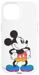 Coque pour iPhone 15 Disney Mickey And Friends Pride Retro Mickey Mouse Colorful