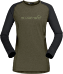 Norrøna Women's Fjørå Equaliser Lightweight Long Sleeve Olive Night, XS