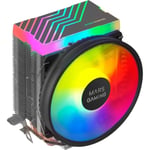Ventirad processeur Mars Gaming MCPU33 RGB - noir - 11 cm