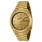 Montre-bracelet automatique pour homme SEIKO 5 SNXS80K1 en acier ton or