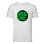 T-Shirt Homme Col Rond Hulk Point Super Héros Bd Film Geek