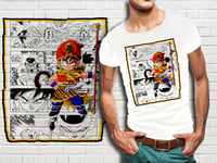 T-Shirt Blanc Homme Collection Manga Dragon Ball Z 423