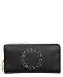 Stella McCartney wallet women stella logo 700251W88561000 Black coin pocket