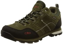 CMP Homme ALCOR LOW TREKKING SHOES WP, Vert Olive, 39 EU Large