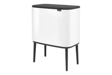 Brabantia Bo Touch Bin - skraldespand - 33 L - hvid