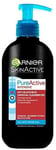 Garnier Pure Active Anti-Blackhead Charcoal Cleansing Gel Wash, Enriched with S