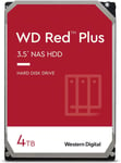 Wd Red 4Tb 3.0""Nas Disque Dur Interne-5400 Rpm Class,Sata 6 Gb/S,Cmr,64Mo Cache-Wd40Efax.