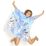 Hair Tools - Barber Hairdressing Kids Hair Cutting Cape & Gown Doggy Blue