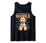 Anatomy Of A Doodle Dog Doodle Owner Goldendoodle Lovers Tank Top