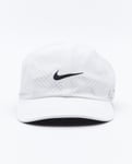 NIKE COURT U UNSTRUCTURED TENNIS CAP WHITE/BLACK Unisex WHITE/BLACK