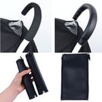 Stroller Handle Cover Pushchair Armrest Protector PU Leather Handle Covers