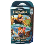 Ravensburger Disney Lorcana Jeu de Cartes à Collectionner : mer Bleu Azur, émeraude et Saphir, Jeu de Cartes à Un Joueur (Allemand)