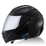 Bluetooth intégré modulaire Casque de Moto ECE la Certification de sécurité Dot Standard-Full Face Racing Casque de Moto Globale ECE Homologué Casque O,L