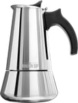 The  London  Sip  Stainless  Steel  Induction  Stovetop  Espresso  Maker -  Make