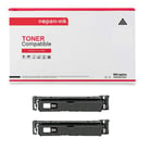 TONER W2200X 220X Noir x 2 Compatible pour HP-NOPAN-INK HP Color LaserJet Pro 4202 Series, Pro 4202 dn, Pro 4202 dw, Pro 4202 dwe, Pro MFP 4302 Series, Pro MFP 4302 dw, Pro MFP 4302 dwe, Pro MFP 4302 fdn, Pro MFP 4302 fdw, Pro MFP 4302 fdwe