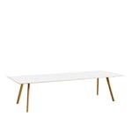 HAY - Copenhague CPH30, WB Lacquered Oak, White laminate, 300x120x74 cm - Matbord