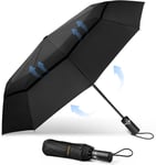 Repel Umbrella Windproof Travel Umbrella - Compact, Light, Automatic, Strong an