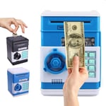 YKOUT Children Electronic Piggy Bank,Safe Money Box For Digital Coins Cash Saving Safe Deposit Atm,Machine Birthday Gift For Kids