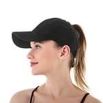 SJTJSPX Casquette de Baseball Queue de Cheval Femme Casquette Visière Maille Respirante Séchage Rapide Chapeau de Soleil été Anti-UV Léger Casquette de Sport Cap Casquette de Golf Tennis Cyclisme