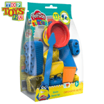 Play-Doh Blocks Starter Set - 11-Piece Creative Kids' Toy Building Kit