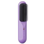 Rechargeable Hot Comb Cordless Hair Brush Straightener Heat Pressing Combs9757