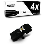 4x Eurotone Cartridge Black for Kyocera Ecosys P-5021-cdw M-5521-cdw P-5021-cdn