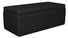 Banc coffre en PU MYRIADE coloris noir