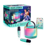 Canal Toys - Music Creator - Mini Station Karaoké - Enceinte lumineuse avec 2 microphones sans fil - INF 044