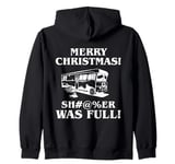 Merry Christmas Vacation Season Fun Zip Hoodie