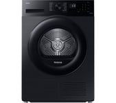 SAMSUNG Series 5 AI Energy DV80CGC0B0ABEU 8 kg Heat Pump Tumble Dryer - Black, Black