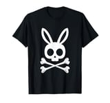 Funny Easter Pirate Jolly Roger Bunny Skull Rabbit Kids Boys T-Shirt