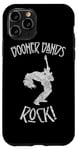 Coque pour iPhone 11 Pro Bend It Like A Boomer Rock Guitar Beato Cintreuse de cordes