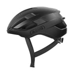 ABUS Casque de vélo de course WingBack - casque de route simple pour une conduite sportive au quotidien et pour les loisirs - pour adultes et adolescents - Noir, taille S