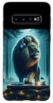 Coque pour Galaxy S10 Lion DJ : musique électronique de House Animal Lovers Jungle Funny