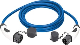 as - Schwabe 65105 Câble de Charge pour Voiture Hybride et électrique Mode 3 Type 2 1 Phase 7,2 KW 10 m avec Sac de Rangement Plage de températures de Fonctionnement -30 °C à +50 °C Bleu